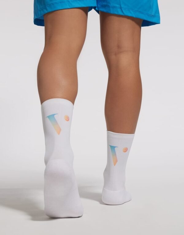 VANTAGIO TAYLOR WHITE SOCKS