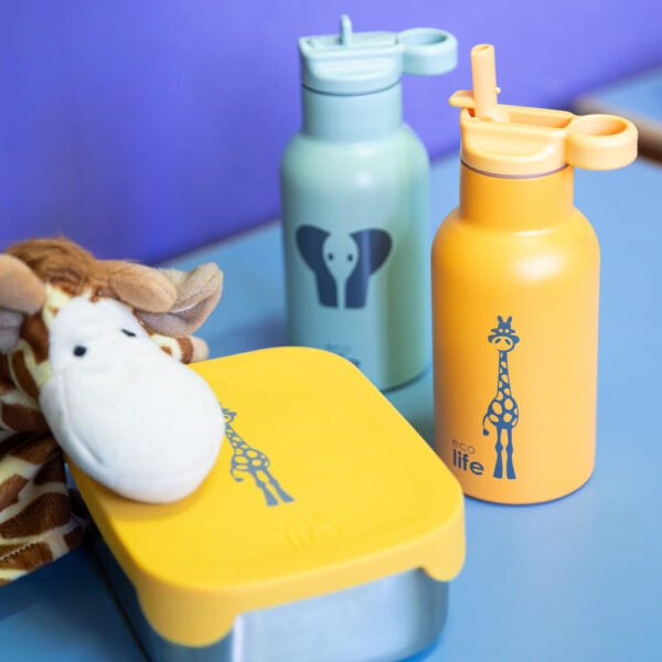 Ecolife Kids Thermos Animals | Giraffe 350ml - Image 2