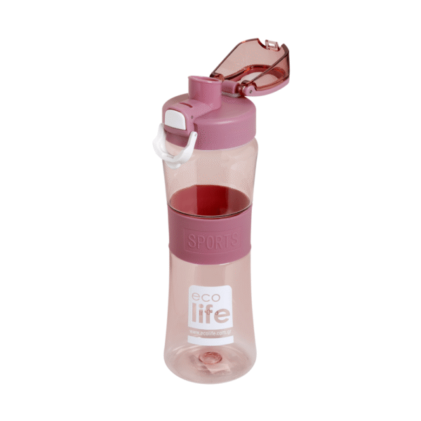 Ecolife Tritan Bottle Pink 650ml - Image 2