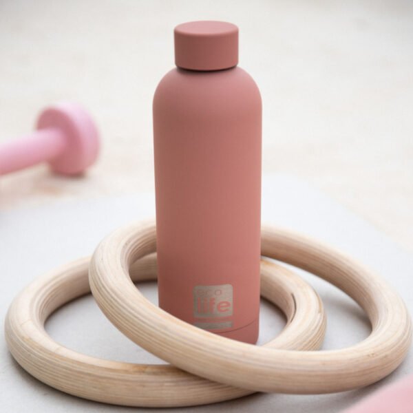 Ecolife Dusty Pink Thermos 500ml - Image 2