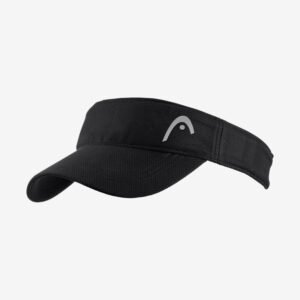 HEAD PERFORMANCE VISOR CAP BK TENNIS