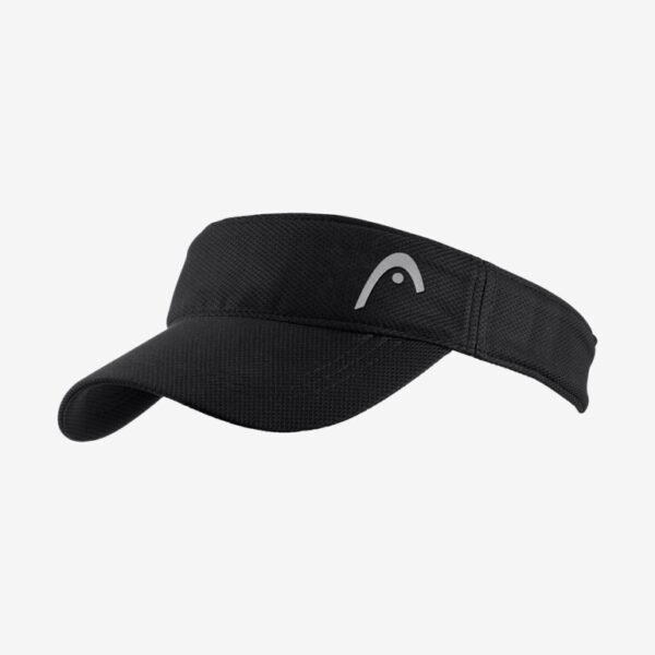 HEAD PERFORMANCE VISOR CAP BK TENNIS